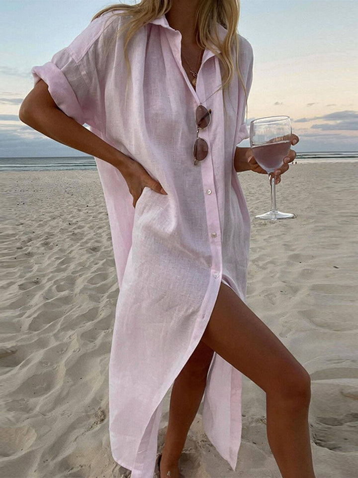 Edelyn - Maxi Shirt Dress