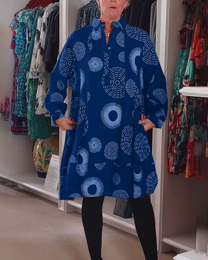 Sheryl™ | Geometric Wrap Dress