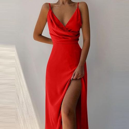 Haven™ | Elegant Satin Dress