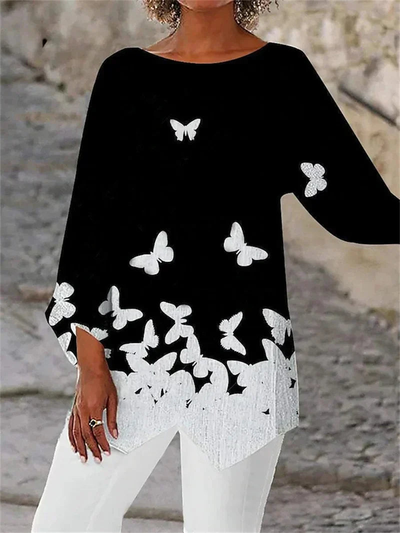 Soraya Long Sleeve Printed Shirt
