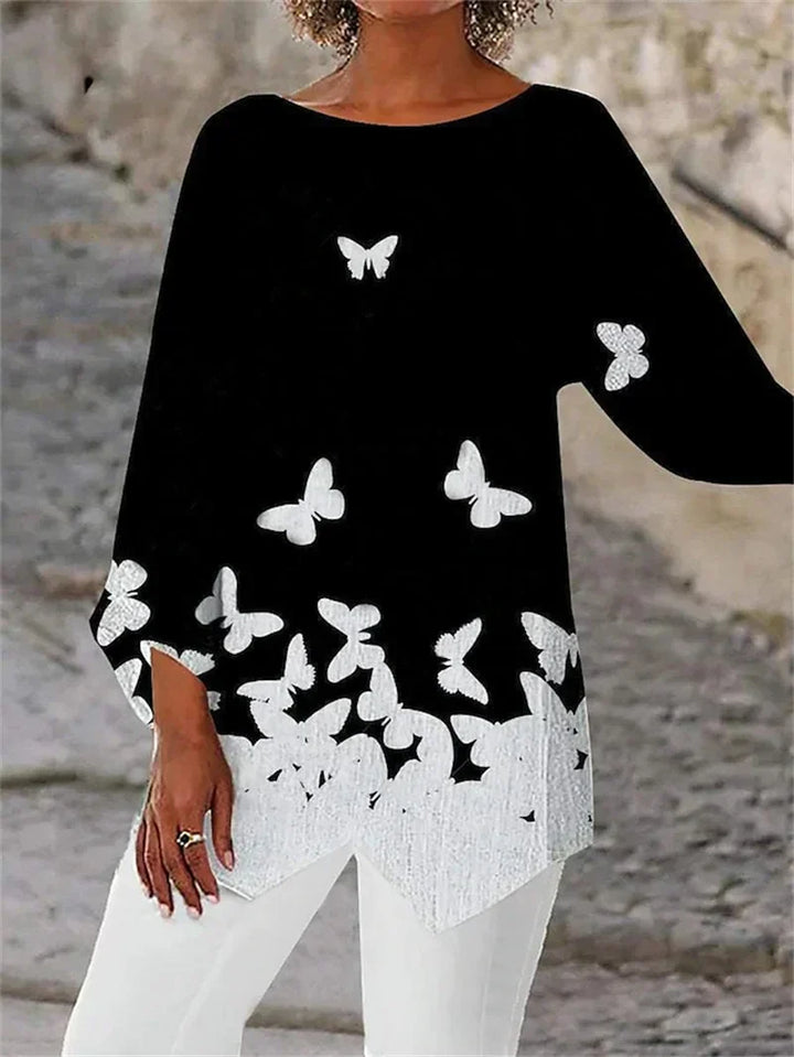 Soraya Long Sleeve Printed Shirt