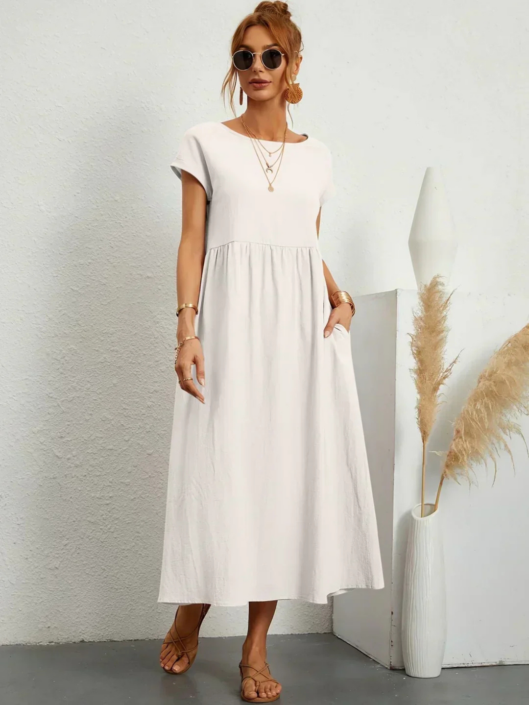 Nerith | Soft Cotton Dress