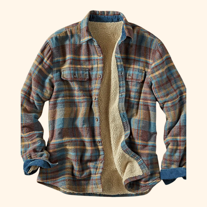 Max Rugged western plaid jacket