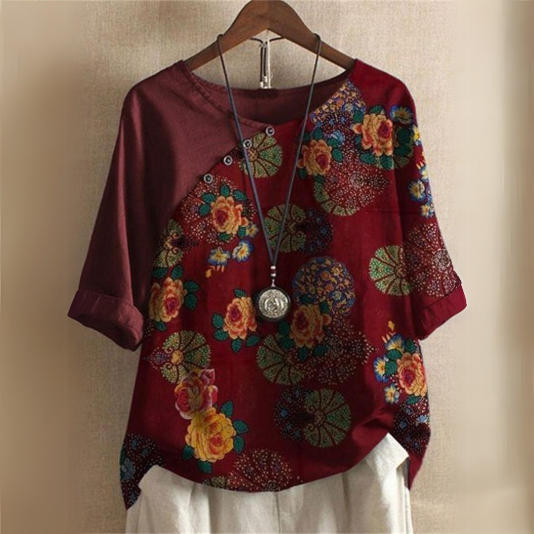 Indilia Flattering Elegant Blouse