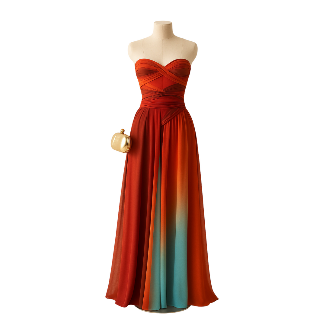 LINA | LONG STRAP DRESS
