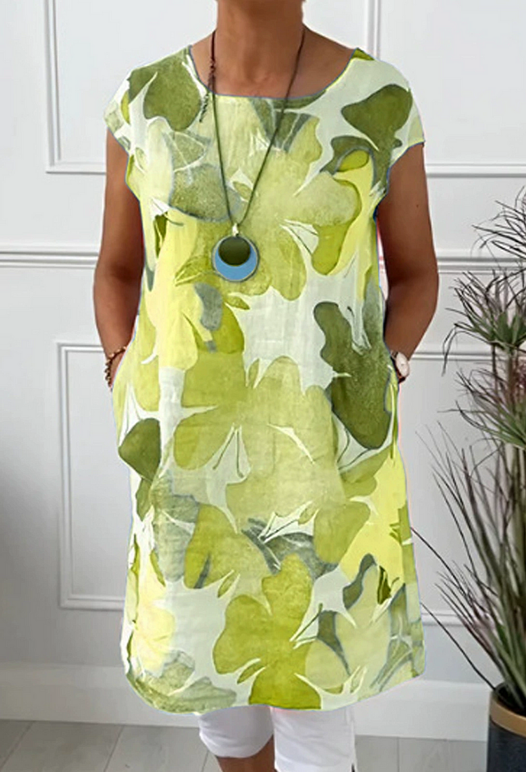 Bianca | Colourful Floral Dress – Fresh, Light & Cheerful