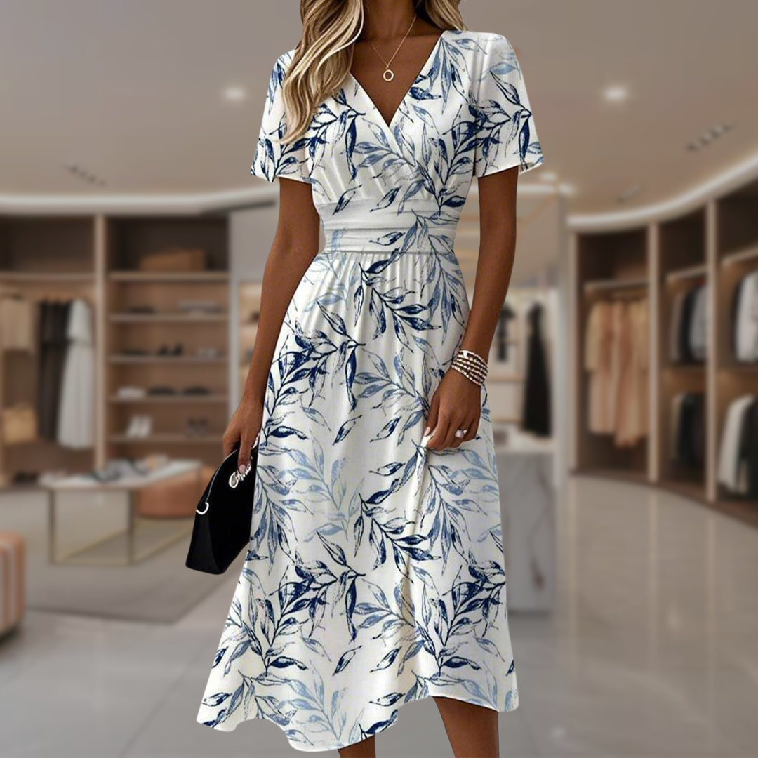 Katie Elegant Floral Dress