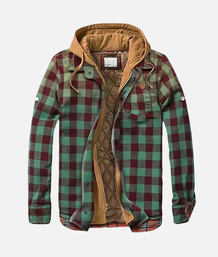 Darwin Stylish Patchwork Plaid Jacket