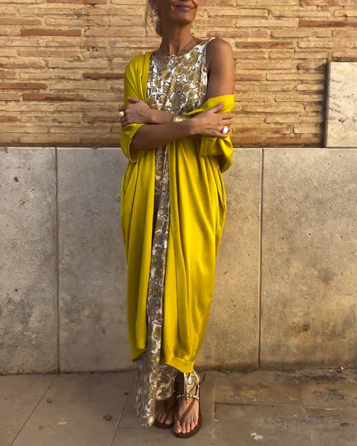 Chloé | Elegant Two-Piece Vintage Print Outfit