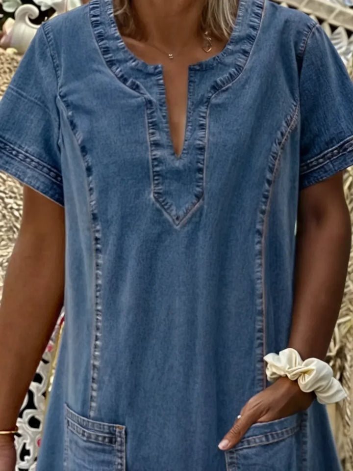 Leviana® | Soft Denim Dress