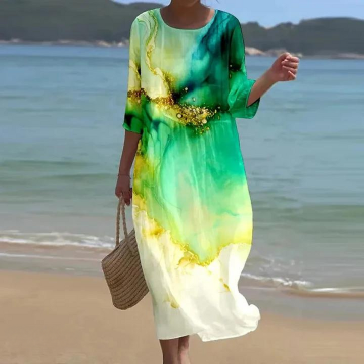 Miranda Stylish Floral Maxi Dress