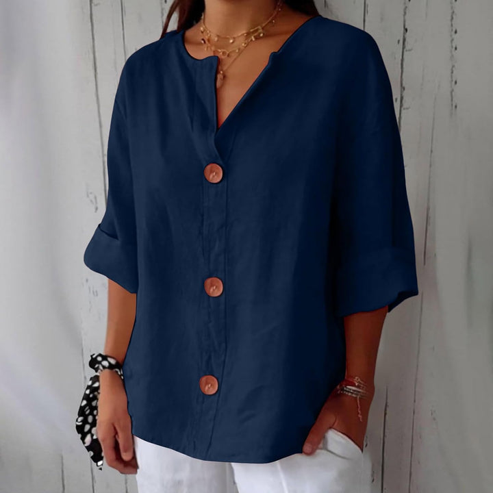 Elara™  | Breezy Classic Everyday Blouse