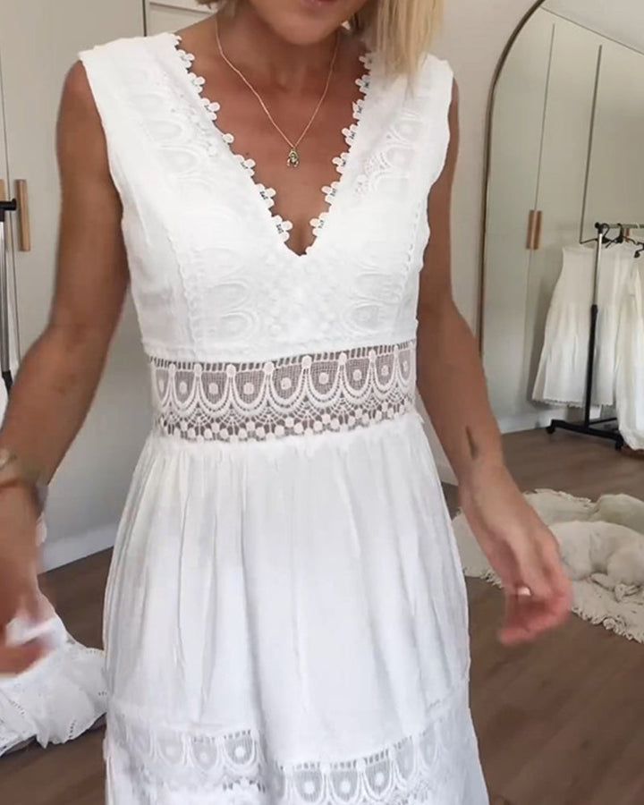 ANVEYA™ | ELEGANT WRAP-STYLE SUMMER DRESS