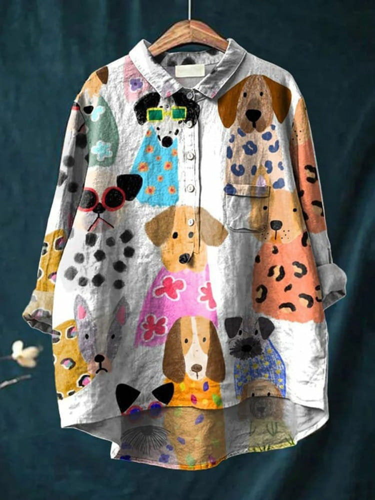 Chloe Dog Art Shirt