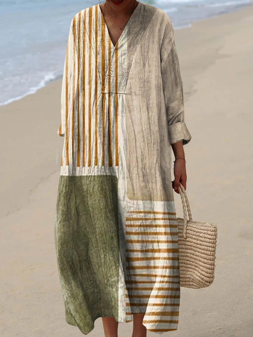 Snow | Geometric Dress