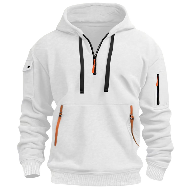 Ludomir Long Sleeve Multi Pocket Hoodie