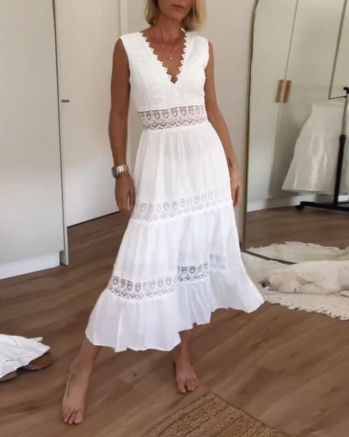 ANVEYA™ | ELEGANT WRAP-STYLE SUMMER DRESS