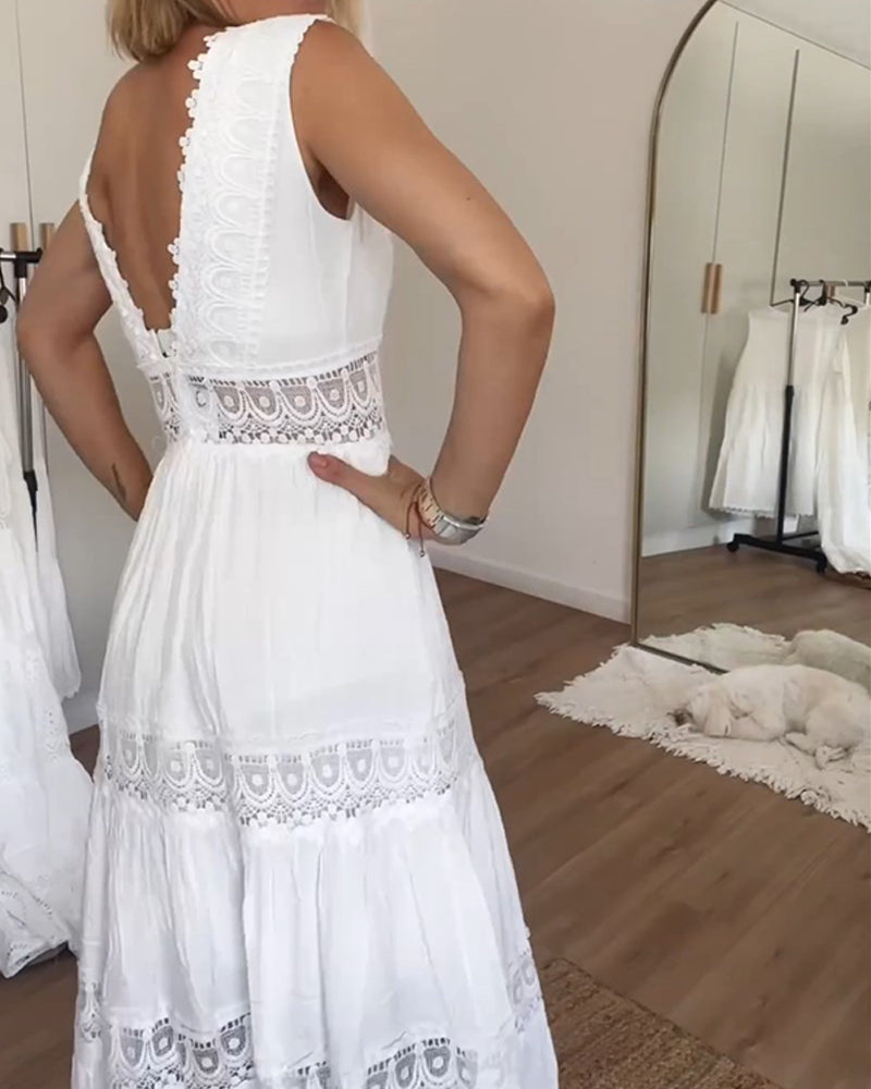 ANVEYA™ | ELEGANT WRAP-STYLE SUMMER DRESS
