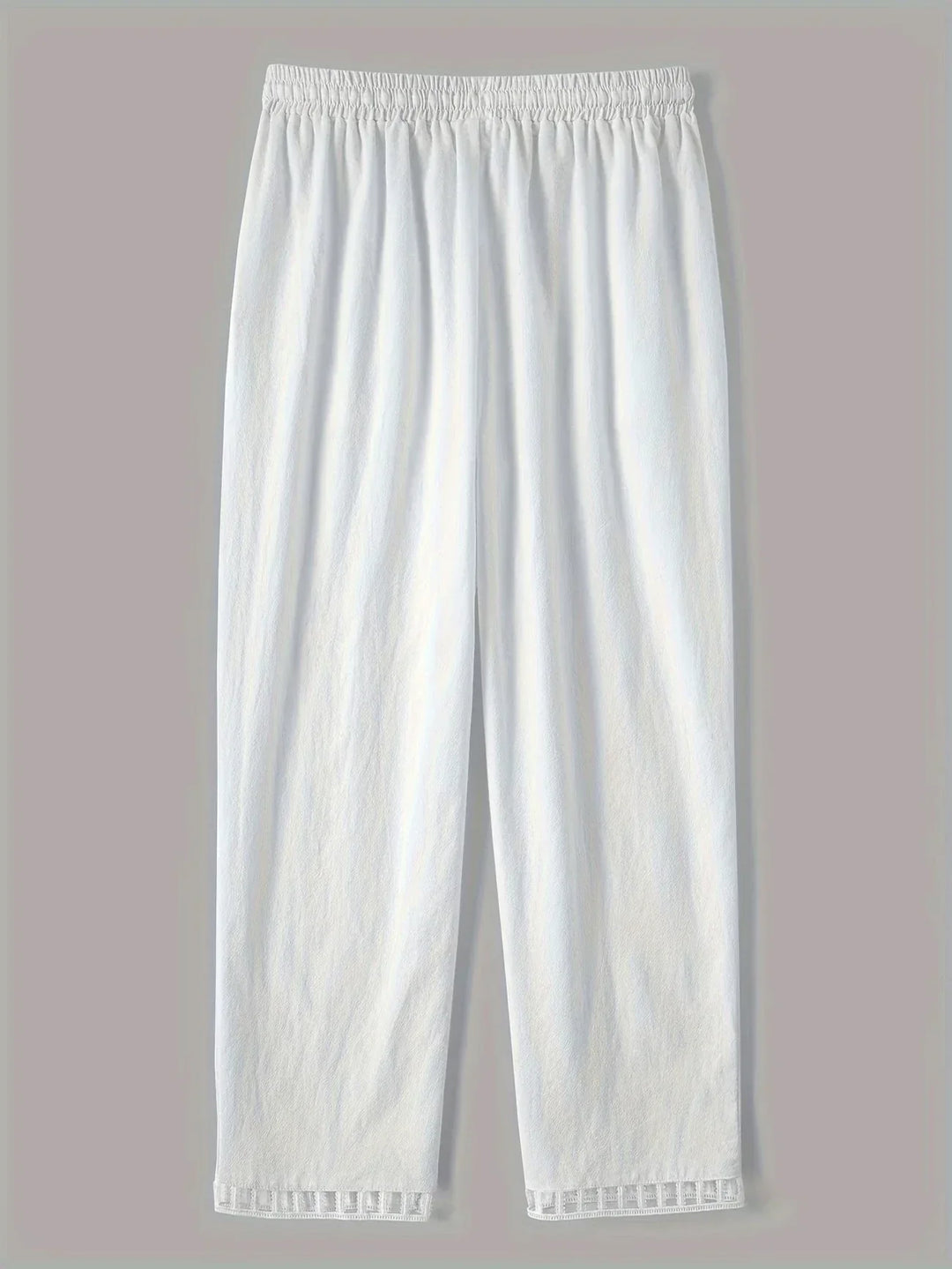 Tracey Contrast Trim Cropped Pants