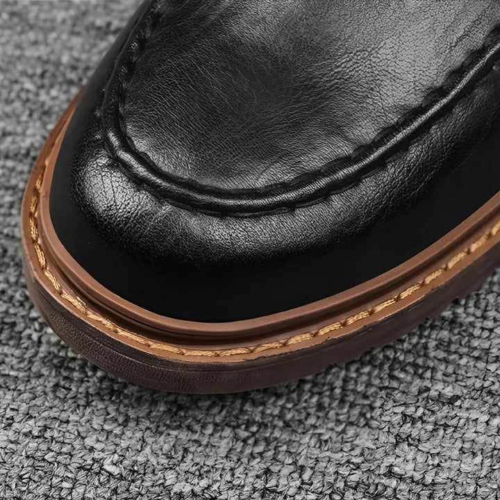 Edoardo | Classic Heritage Faux Leather Shoes