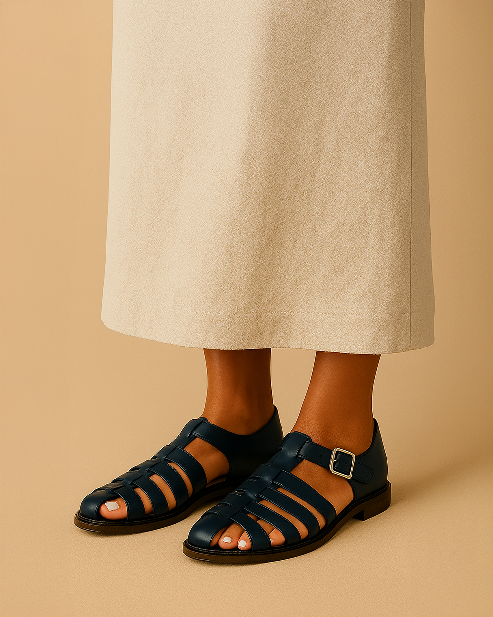 Grazio - Closed Sandal with Strap