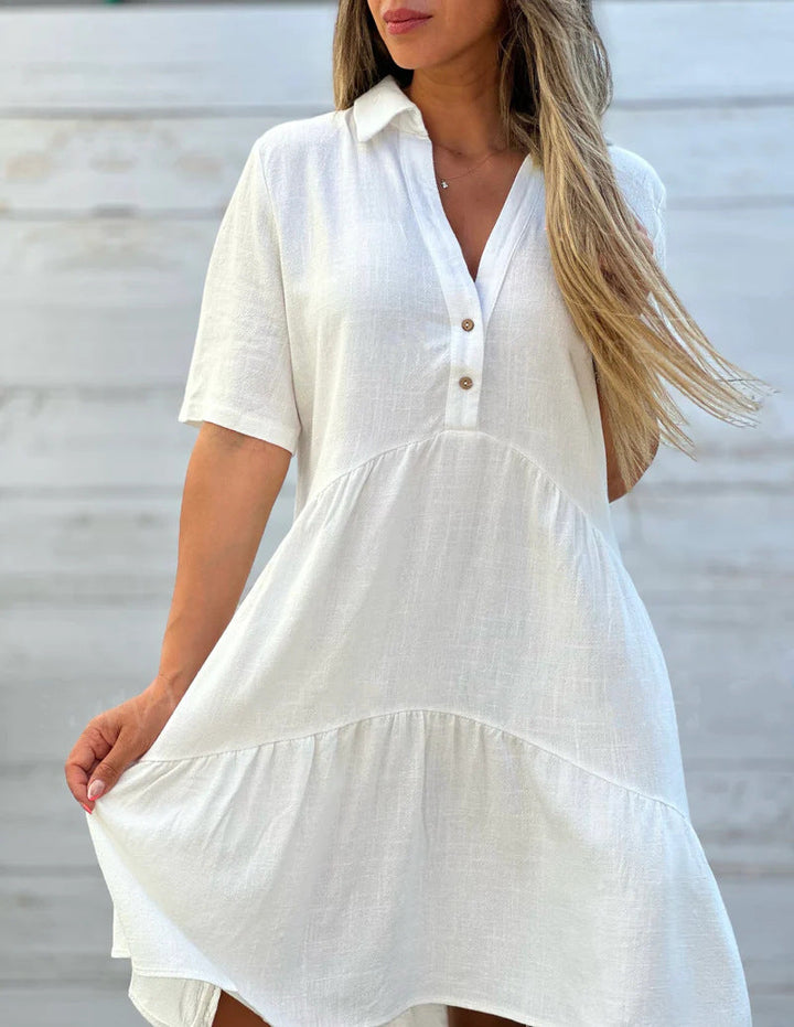 Elise | Casual Summer Linen Dress