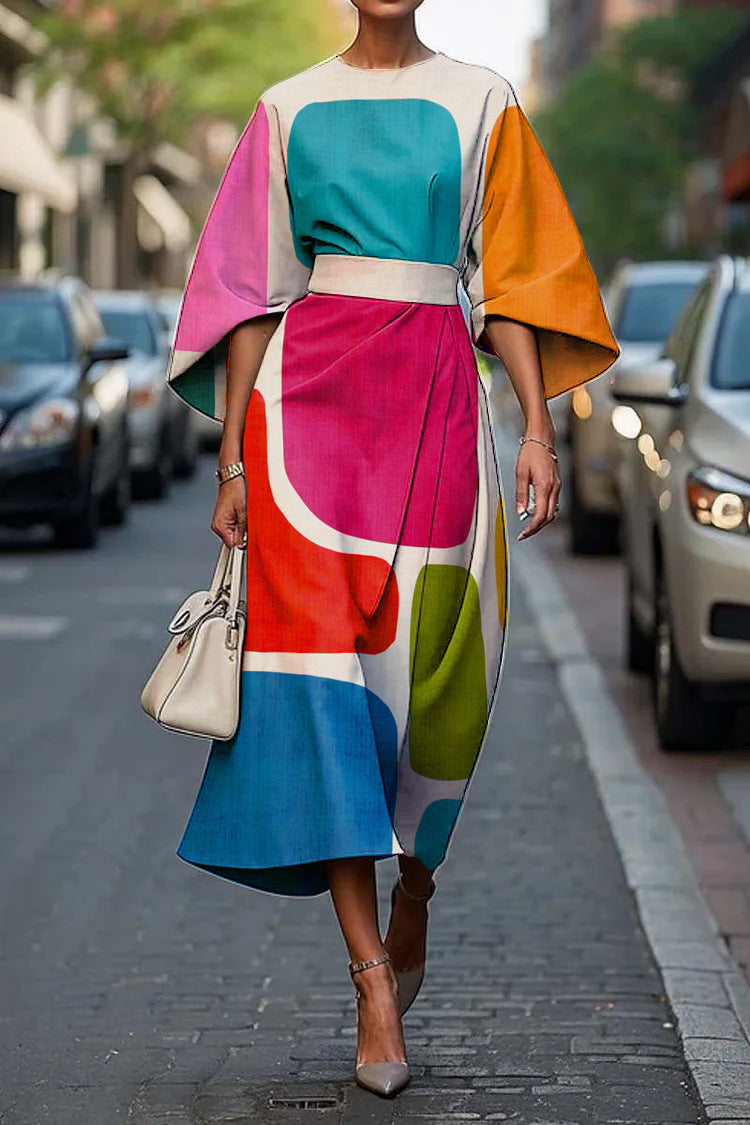 Melody | Elegant Dress with Round Neck