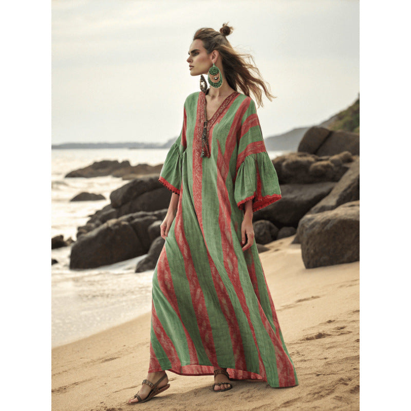 Isalena™ | Bohemian Maxi Summer Dress