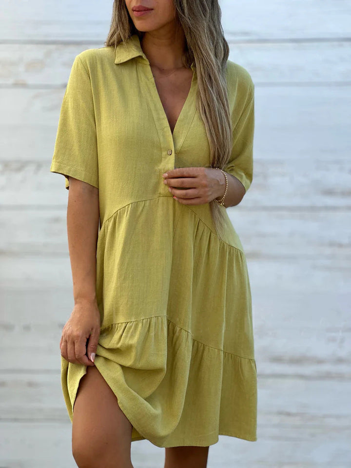 Elise | Casual Summer Linen Dress