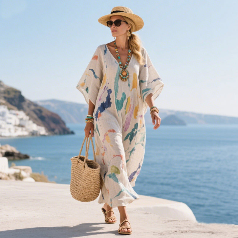 Isalena™ | Bohemian Maxi Summer Dress