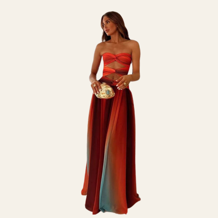 LINA | LONG STRAP DRESS