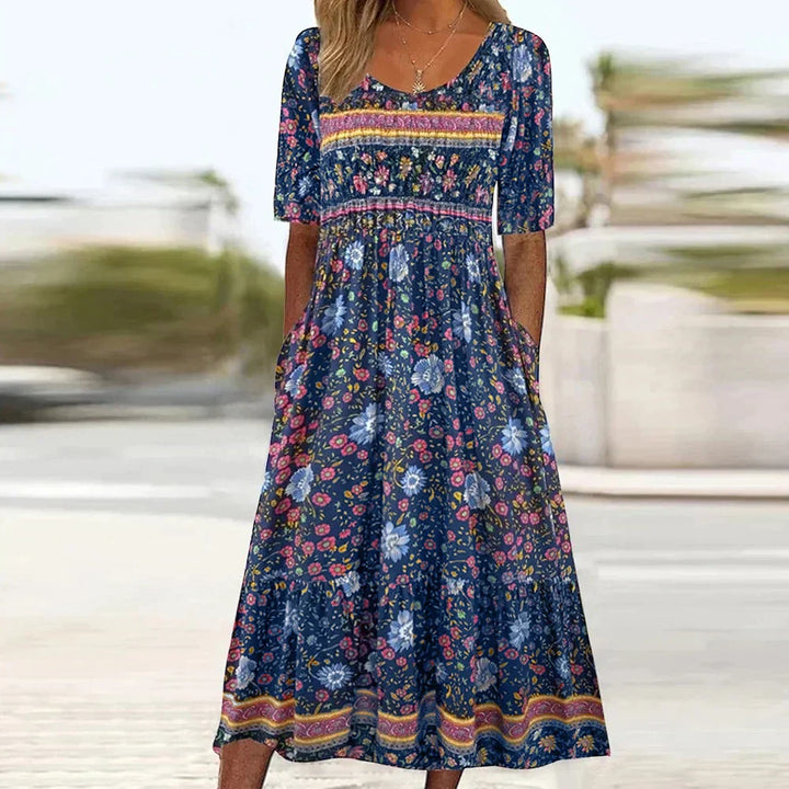 Leviana™ | Plus Size Floral Maxi Dress