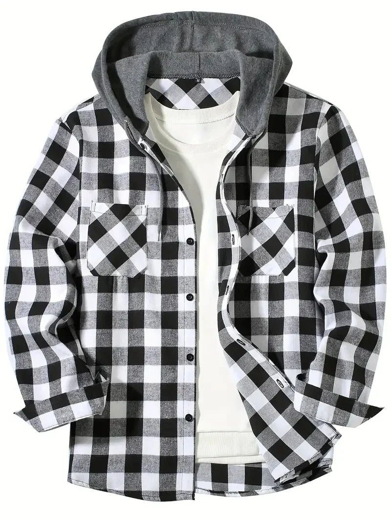 Benton Flannel Hoodie Jacket
