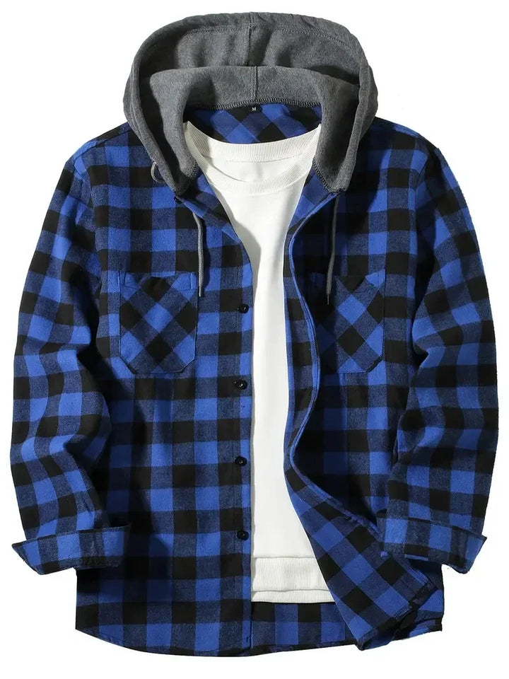 Benton Flannel Hoodie Jacket