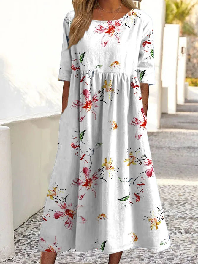 Leviana® | Soft Floral Dress