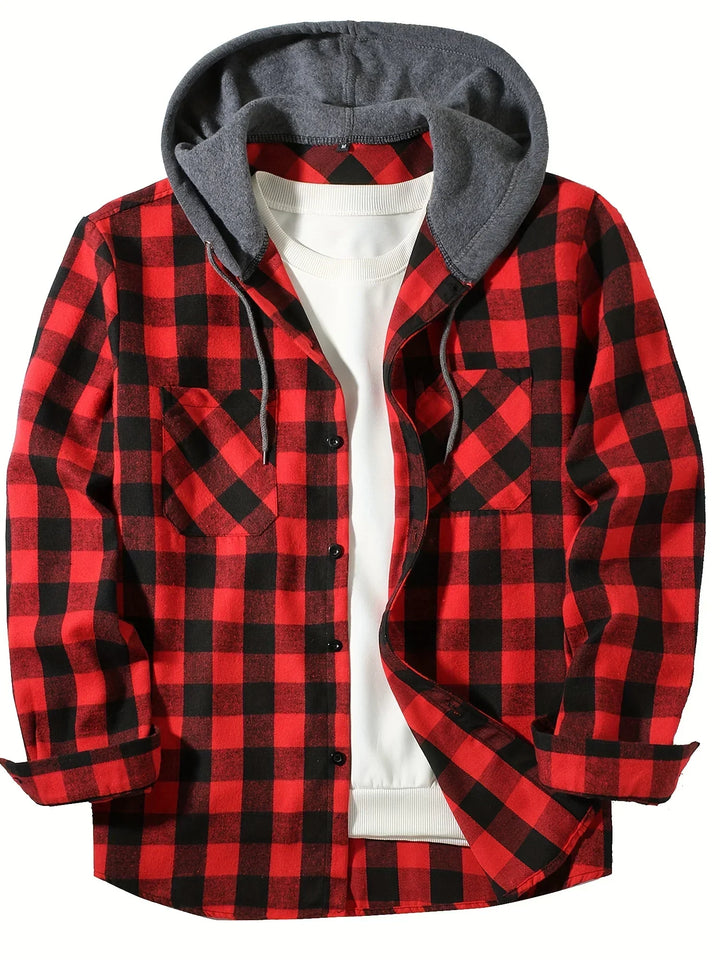 Benton Flannel Hoodie Jacket