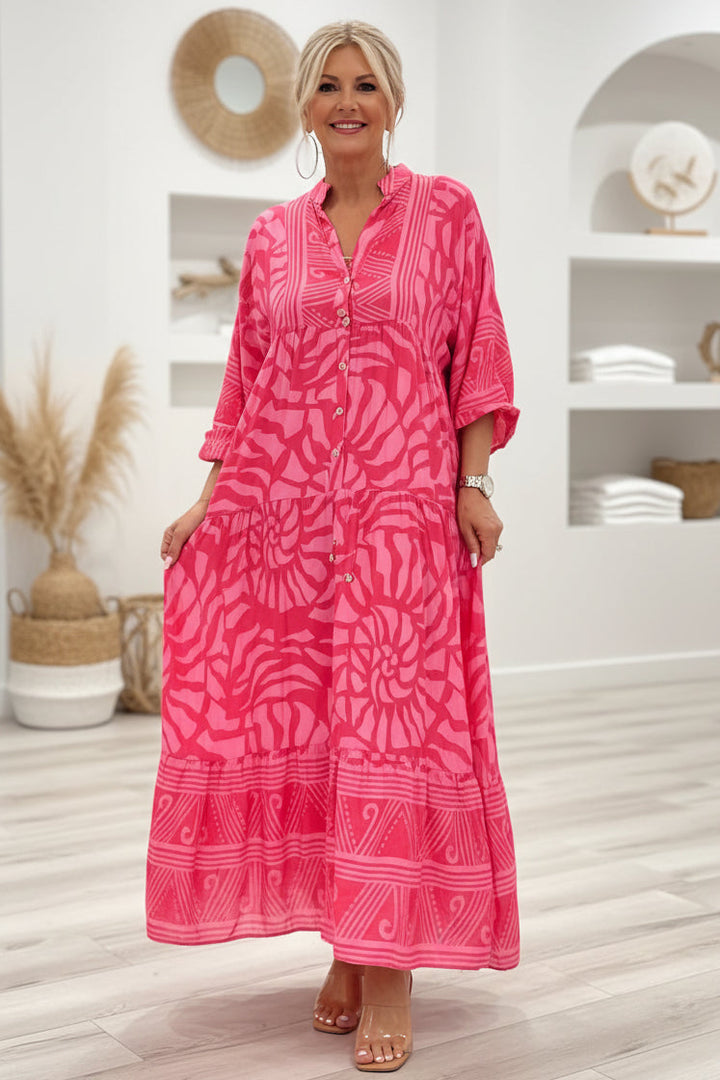 SANDRA | PRINTED LOOSE DRESS