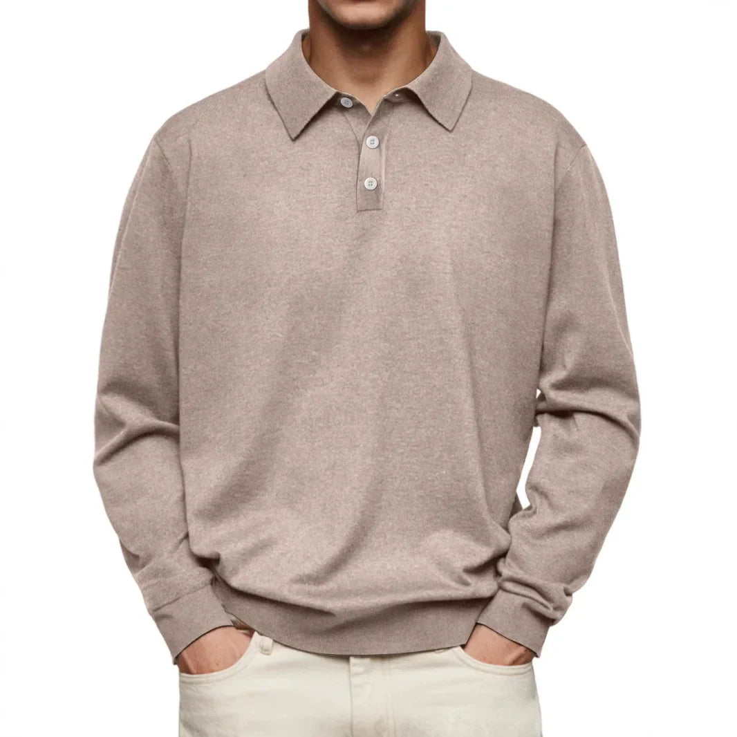 Mason Modern Long Sleeve Polo