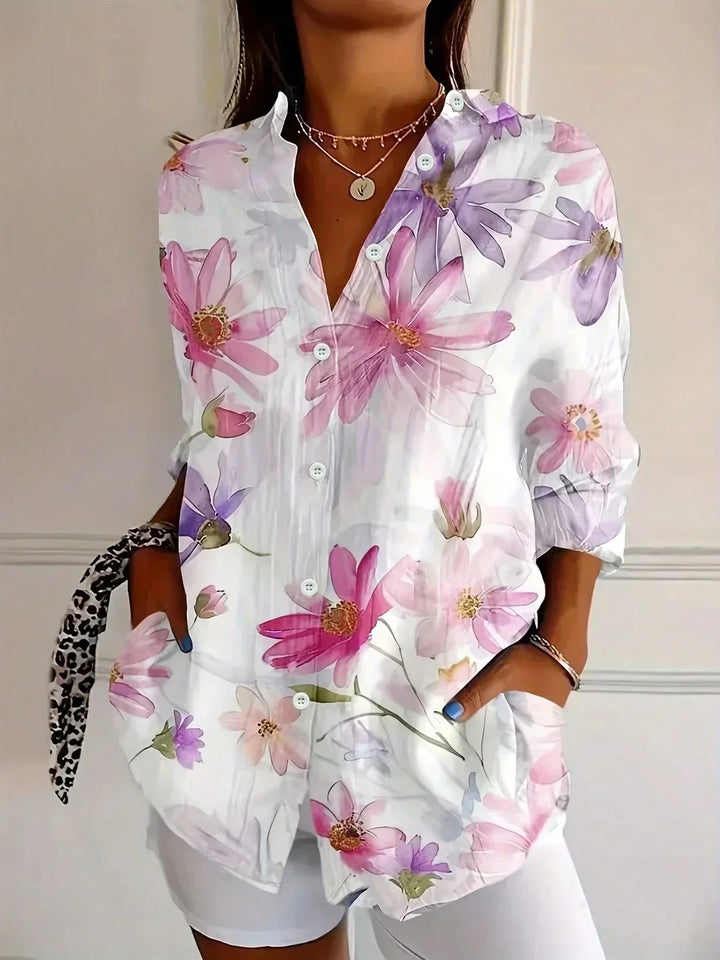 Lara | Stylish Colorful Pattern Blouse