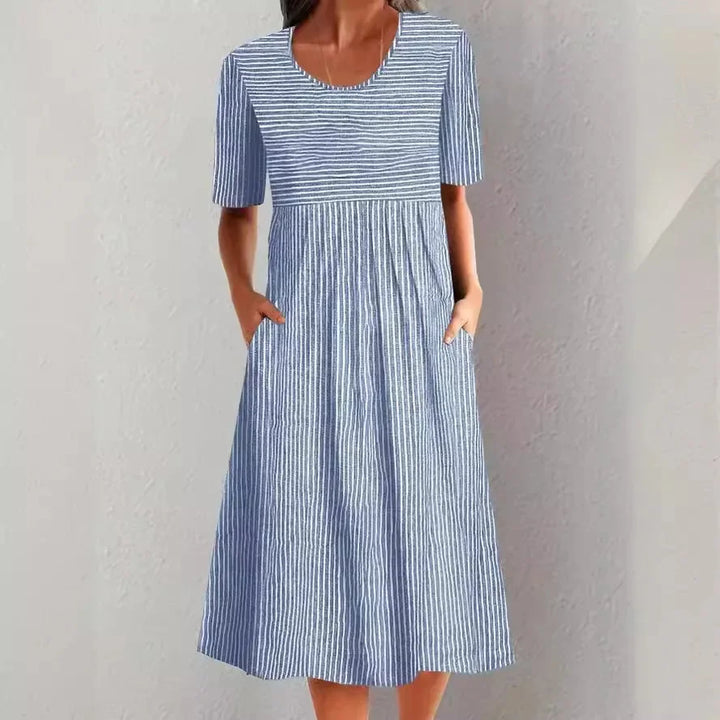 Leviana™ | Casual Striped Summer Dress