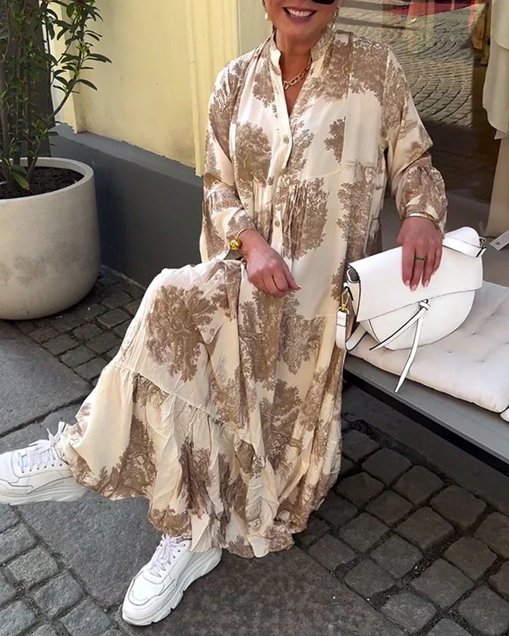 Elise | Elegant Flowing Cut Dress