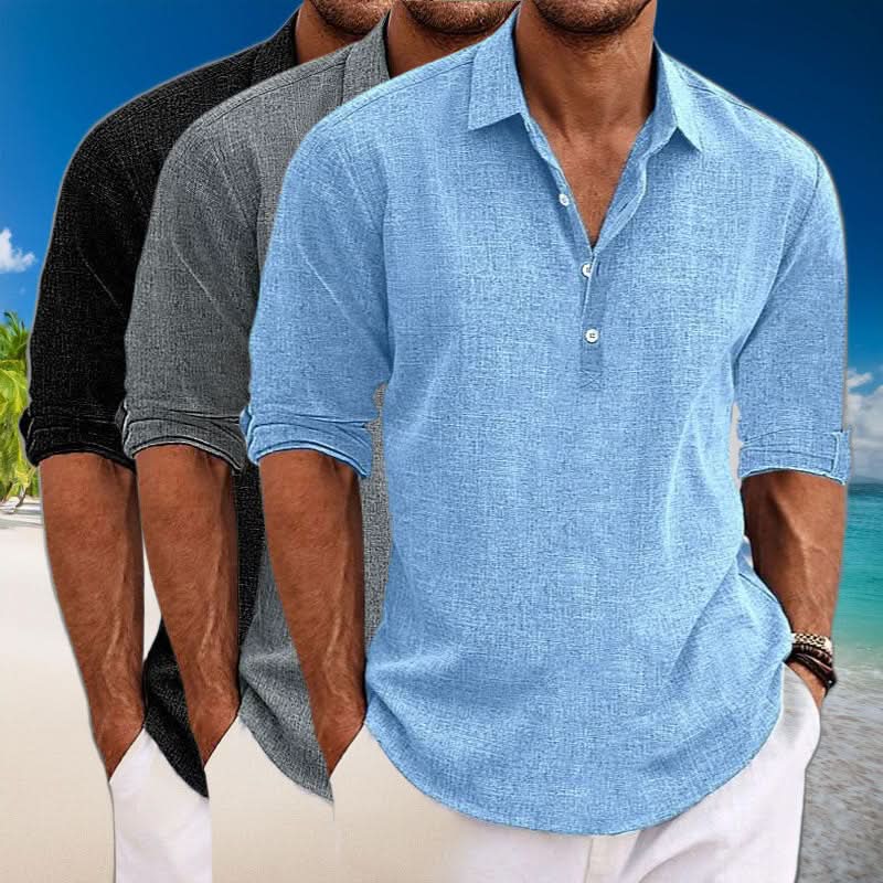 Tyler™ - Casual Linen Shirt