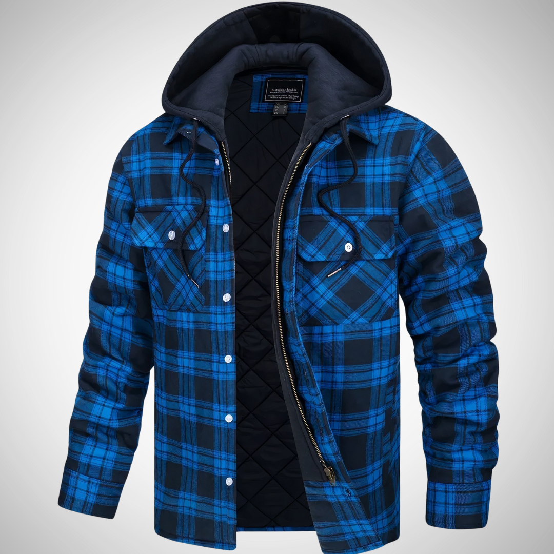 Rogue Plaid Hooded Jacket