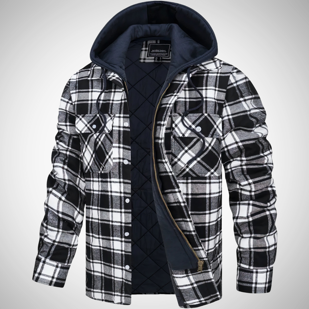 Rogue Plaid Hooded Jacket