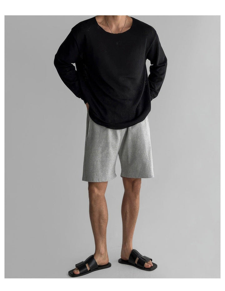 Asher | Relaxed Long-Sleeve Men’s Shirt