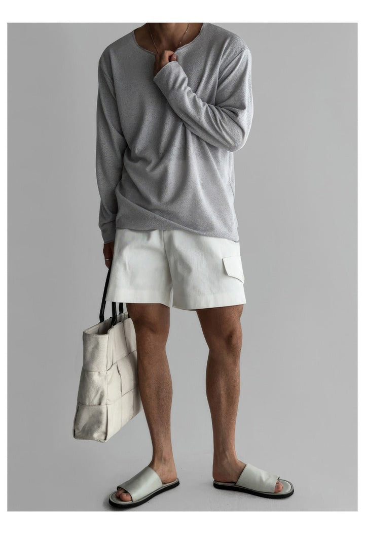 Asher | Relaxed Long-Sleeve Men’s Shirt