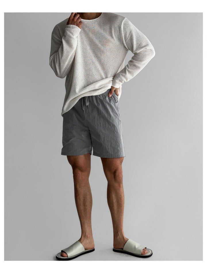 Asher | Relaxed Long-Sleeve Men’s Shirt