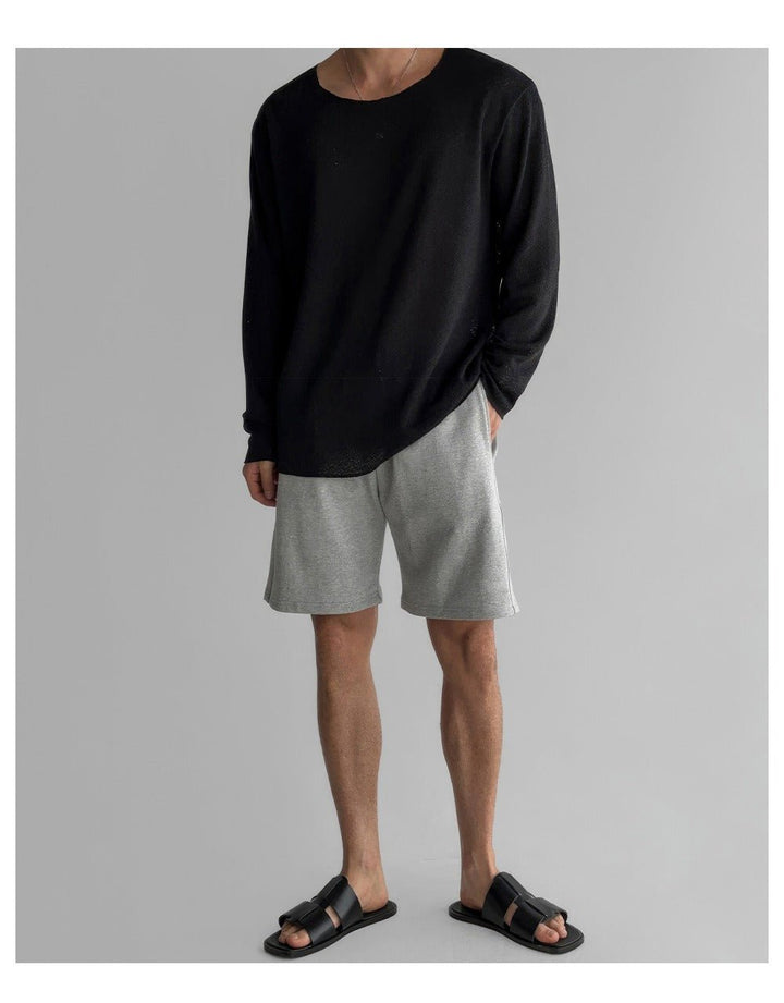 Asher | Relaxed Long-Sleeve Men’s Shirt