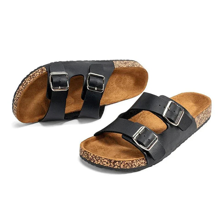 Elias | Double-Strap Slip-On Men’s Sandals