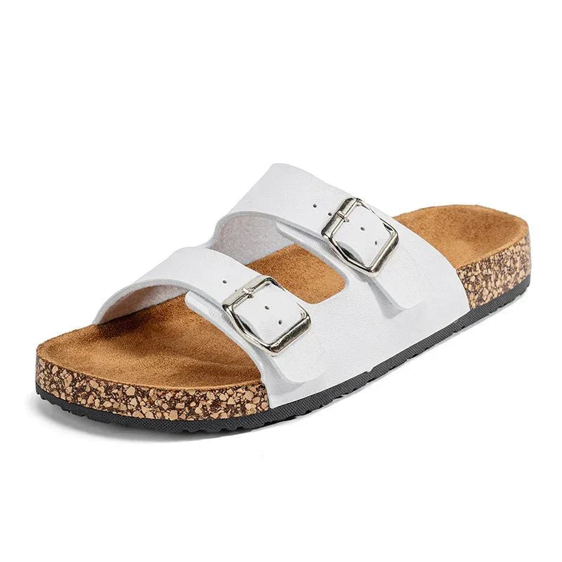 Elias | Double-Strap Slip-On Men’s Sandals